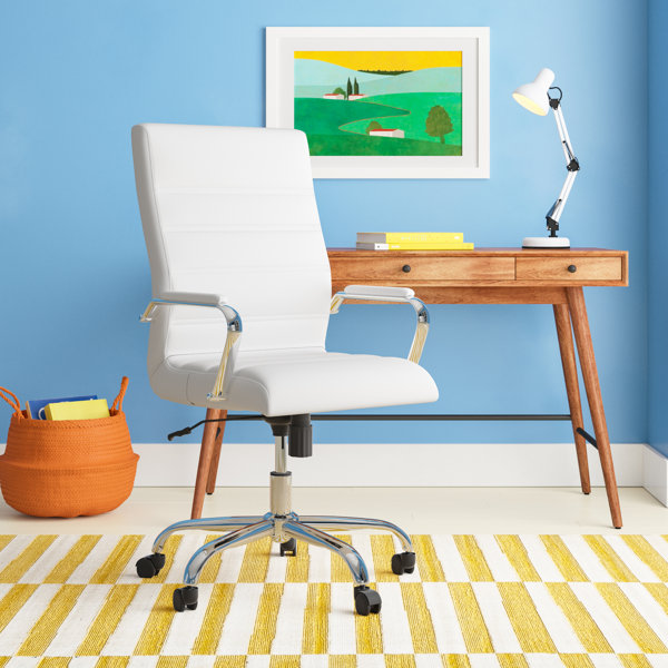 Wayfair Basics® High Back Executive Swivel Office Chair with Metal